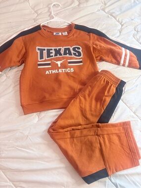 Kids Texas longhorns Sweatshirt & Joggers Set
